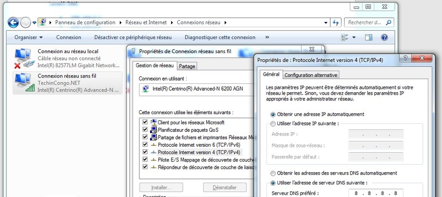 Changer DNS sur Windows Comment changer les serveurs DNS + Liste de DNS les plus rapides