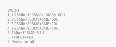 Forfait Airtel WOOH 400x323 Tous les codes USSD Airtel pour différents services