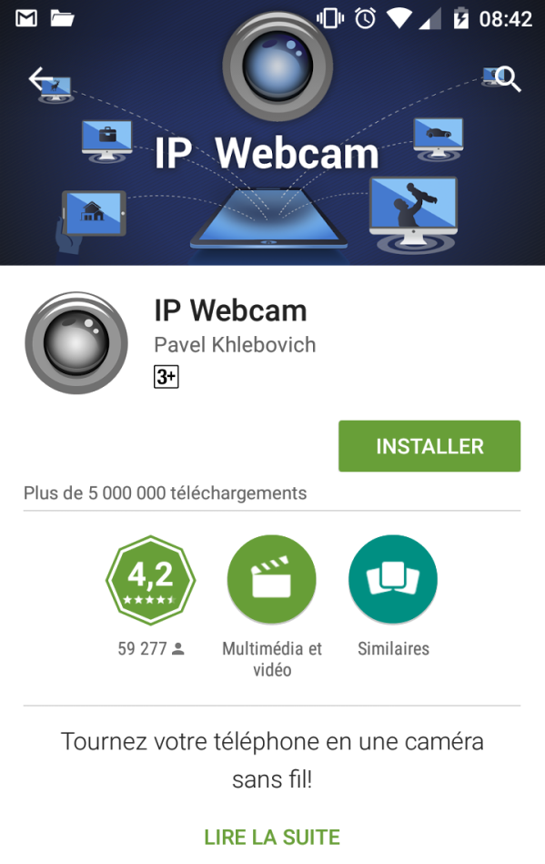 1 ip webcam android app