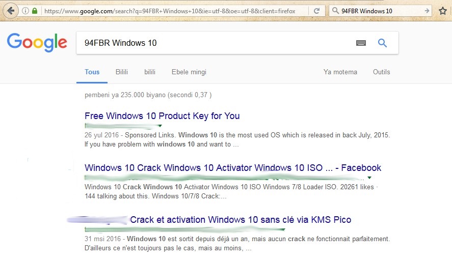 94FBR Windows 10 _ Comment trouver la clé d’activation d’un logiciel payant gratuitement