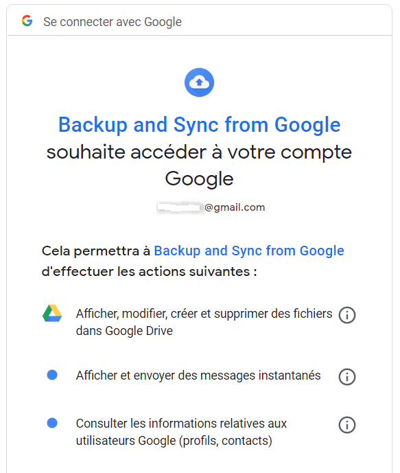 Backup and Sync Connexion Google Comment Synchroniser un Dossier de votre Ordinateur avec Google Drive ou OneDrive