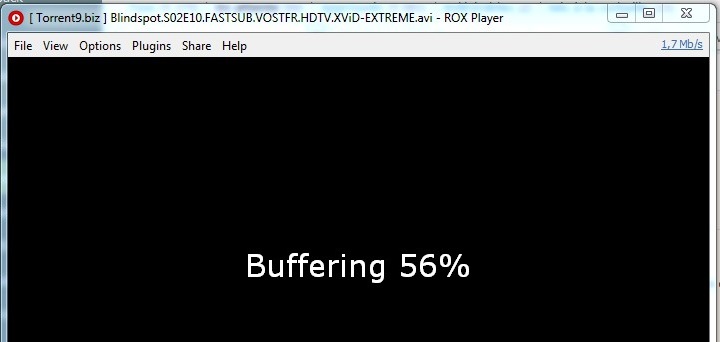 Buffering torrent