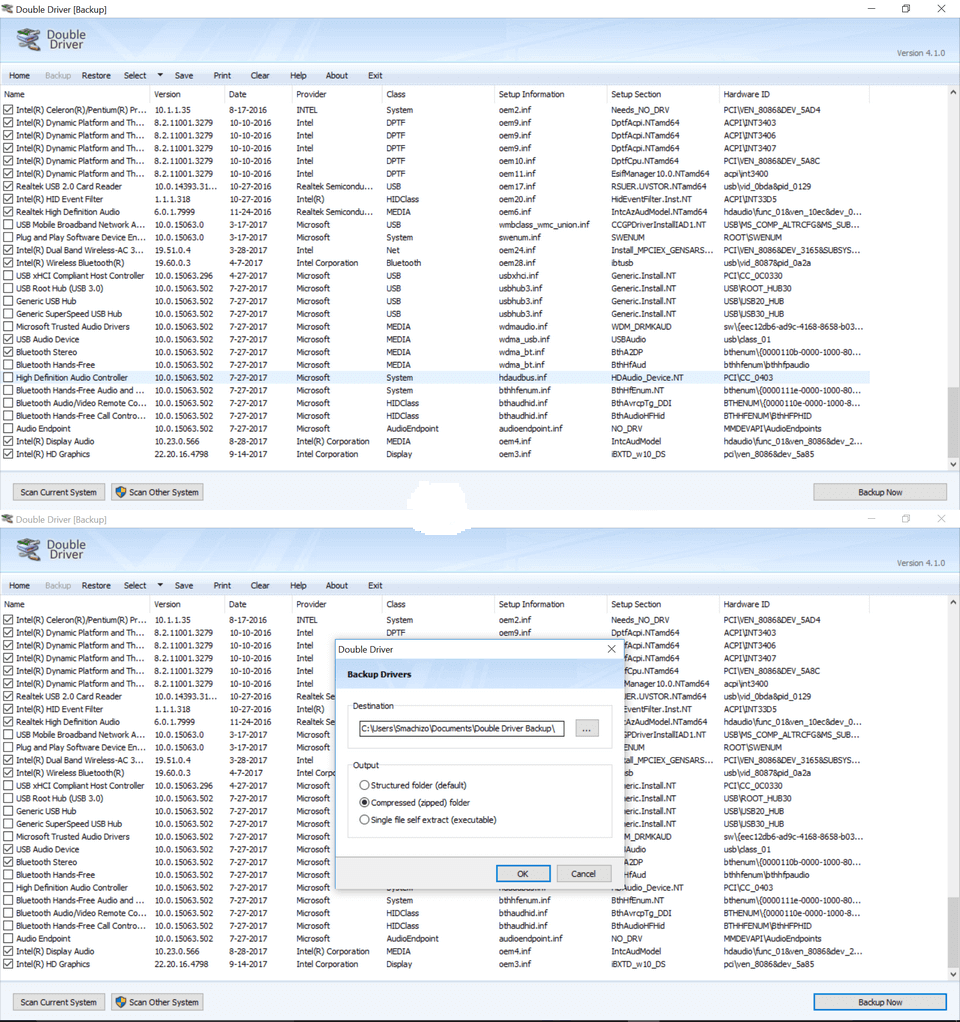 Double Driver Comment sauvegarder les pilotes avant de formater & réinstaller son PC