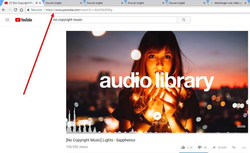 No copyright music Comment convertir ou télécharger une vidéo YouTube en mp3 sans logiciel