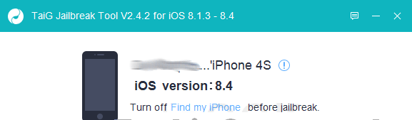 Comment jailbreaker iOS 8.1.3 à iOS 8.4 avec TaiG
