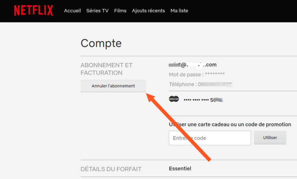 annuler abonnement netflix Comment Se Désabonner ou Supprimer Définitivement un Compte Netflix