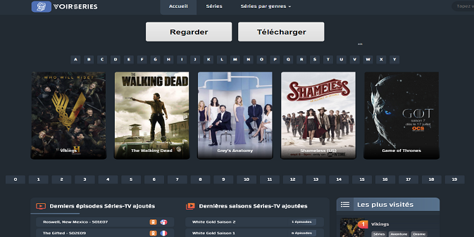 Voirseries : Un site streaming série gratuit illimité sans pub