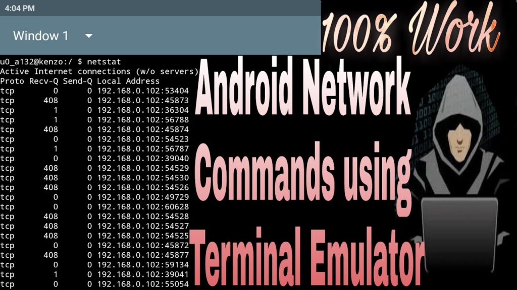 Liste de Quelques commandes basiques Terminal emulator Android