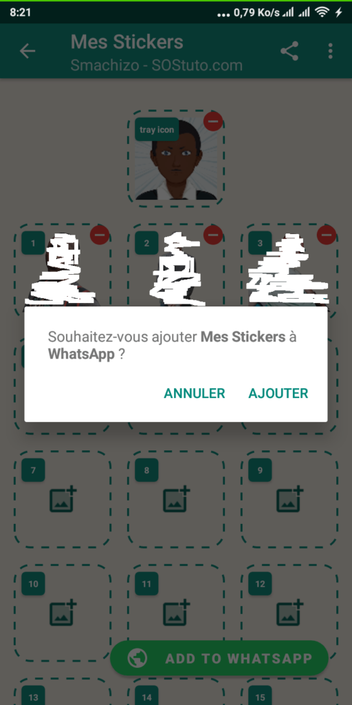 Ajout des Stickers dans WhatsApp WhatsApp Stickers : Voici Comment Créer ses propres Stickers WhatsApp