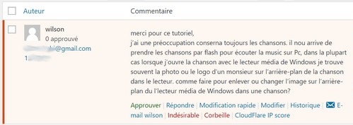 question comment changer image musique Comment changer l’image associée à une piste mp3