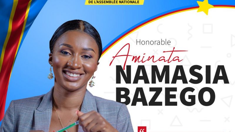 RDC : Aminata Namasia Bazego, la plus jeune membre du Gouvernement Sama Lukonde !