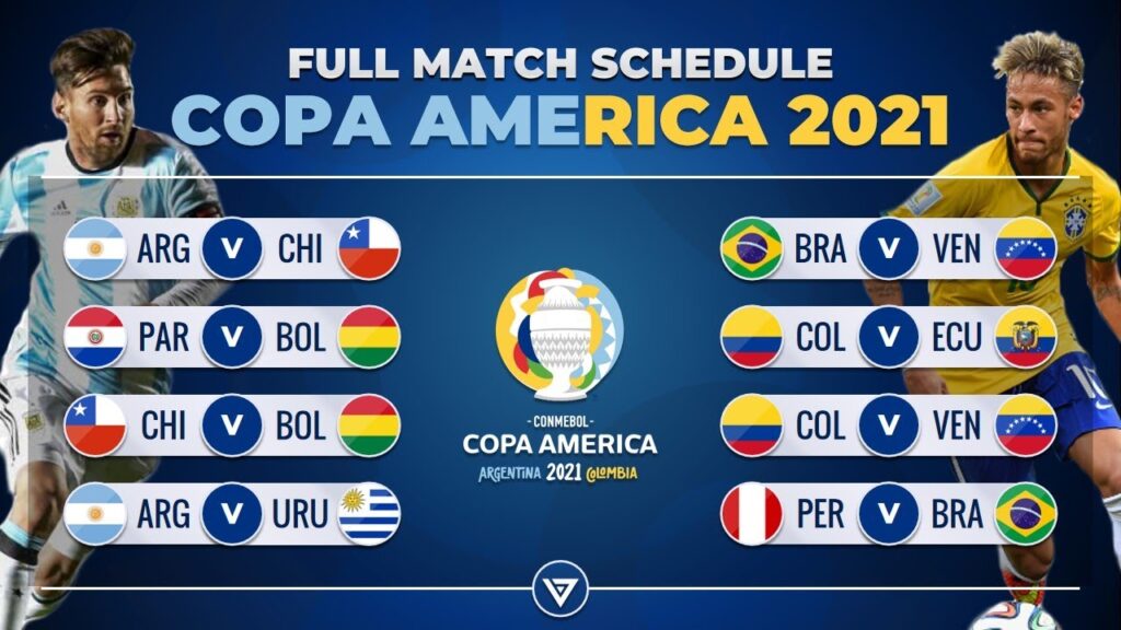 Copa America 2021 : Calendrier, Groupes, Résultats et Chaînes qui diffusent les matchs + Palmarès