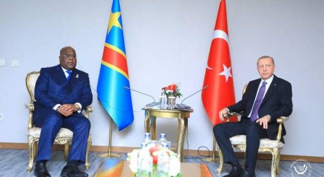 Tête-à-tête Tshisekedi – Erdogan à Kinshasa