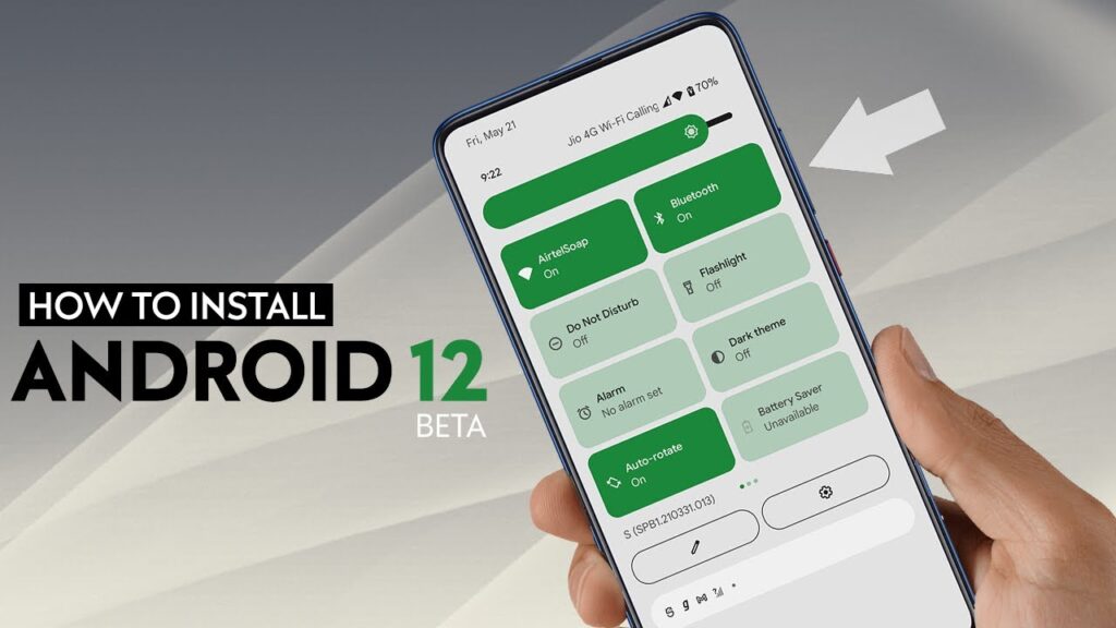 Télécharger, Installer et Utiliser Android 12 Beta 5 GSI (Generic System Image)