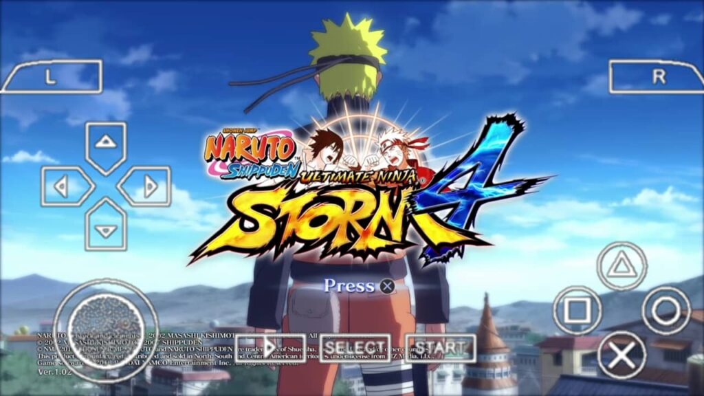 Télécharger et Utiliser Naruto Ultimate Ninja Storm 4 PPSSPP PSP ISO