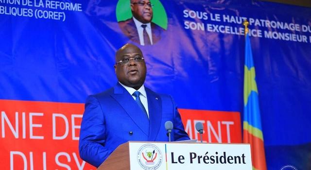 RDC : Félix Tshisekedi lance SIGMAP, un nouveau logiciel de gestion des marchés publics _ SIGMAP