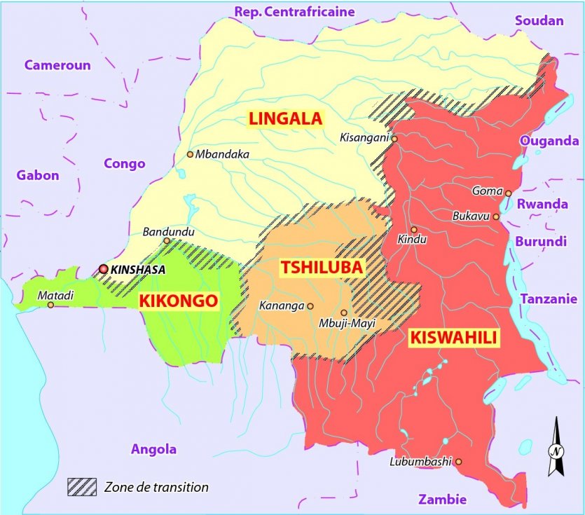 Population et langues de la RDC : Guide de la R. D. Congo