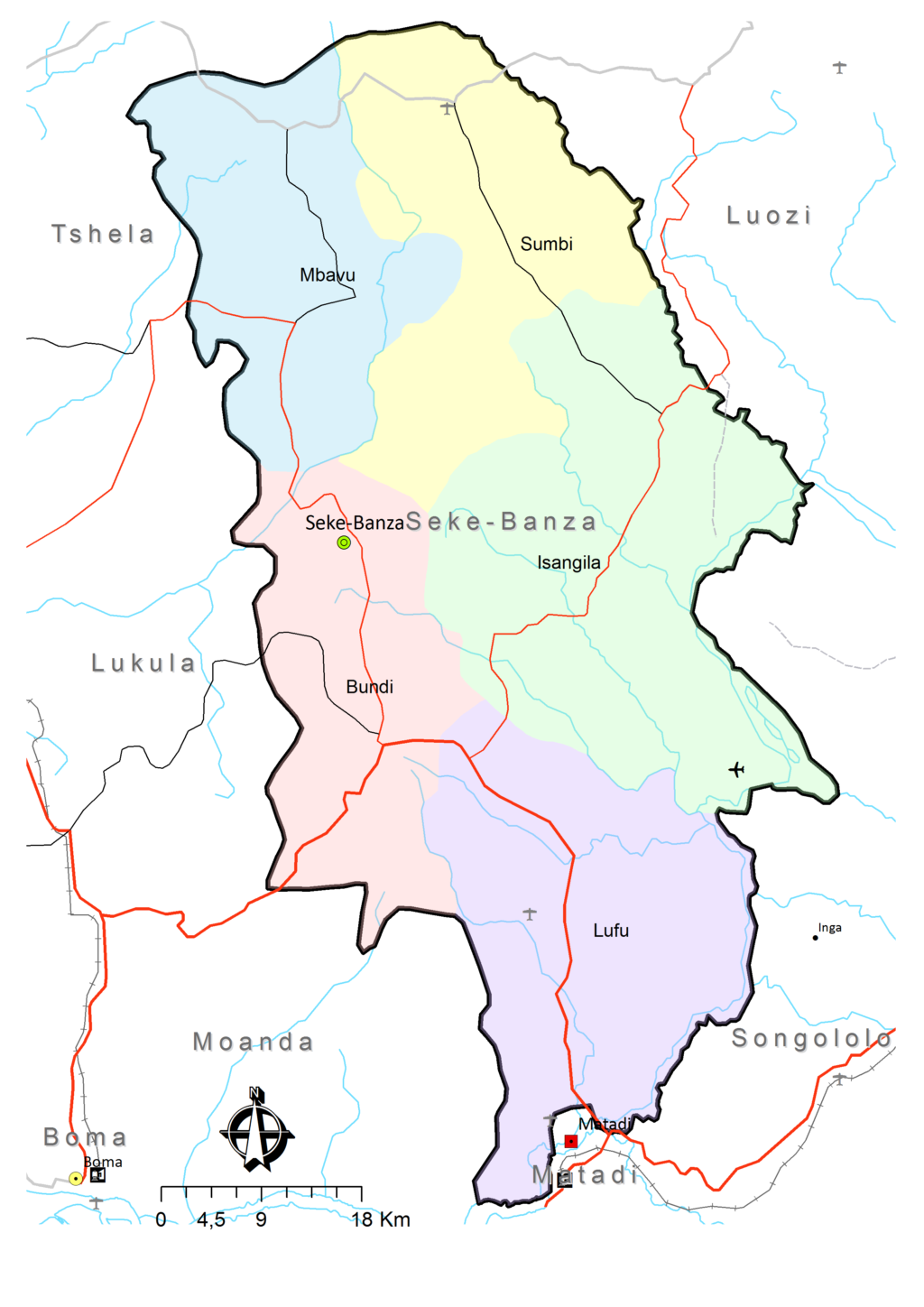 Présentation générale du territoire de Seke Banza (Province du Kôngo central)