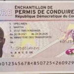 Le gouvernement fixe le prix du nouveau permis de conduire en RDC
